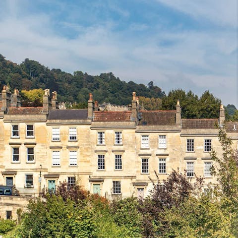 Admire the views over some of the city's beautiful Georgian architecture