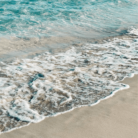 Drive ten minutes to Cala Deia for a day at the beach