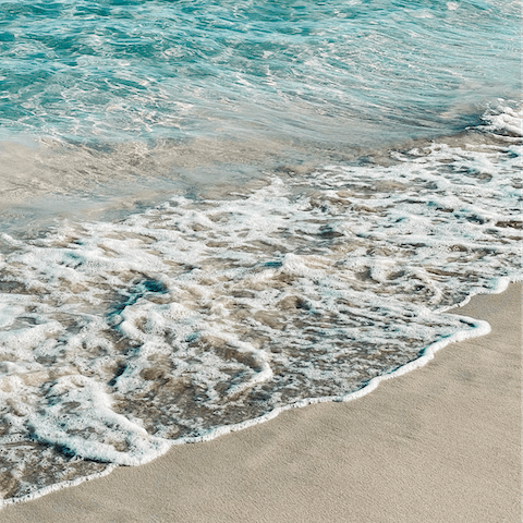 Drive ten minutes to Cala Deia for a day at the beach