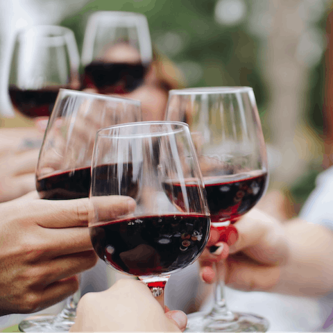Take advantage of the excellent pubs, restaurants and bars on your doorstep