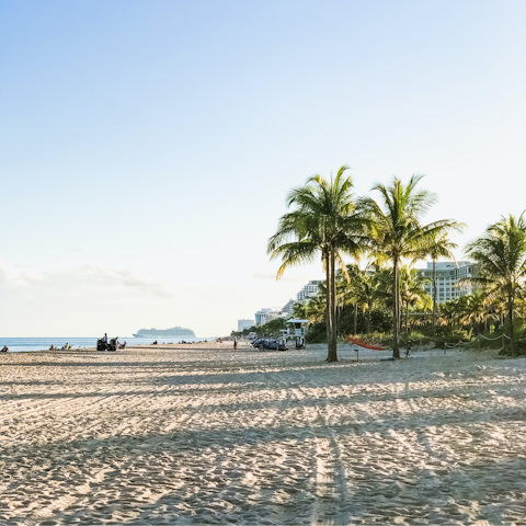 Explore the beaches of Davie and Fort Lauderdale