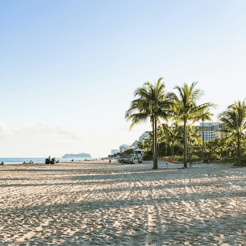 Explore the beaches of Davie and Fort Lauderdale