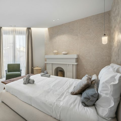 Drift off to sleep in the boutique-style bedrooms