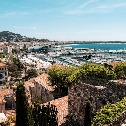 Take a ten-minute stroll down to Cannes' waterfront