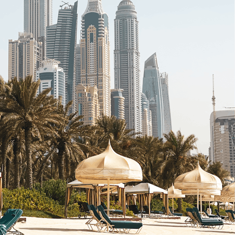 Soak up the sunshine with leisurely days on JBR Beach