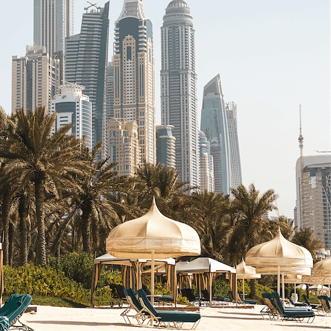 Soak up the sunshine with leisurely days on JBR Beach