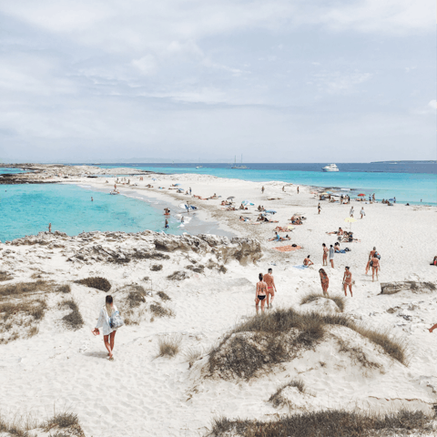 Spend the day at the gorgeous Can Picafort beach, only a drive away