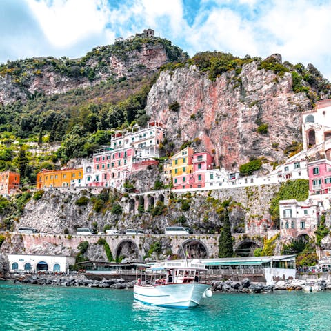 Explore the Amalfi Coast, including Spiaggia del Cavallo Morto and Maiori Port