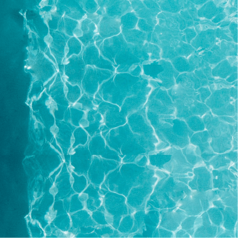 Head to the communal pool for a leisurely swim