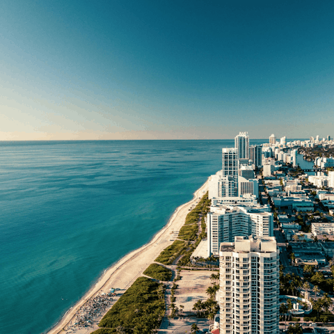 Enjoy a refreshing retreat on the shores of Miami Beach