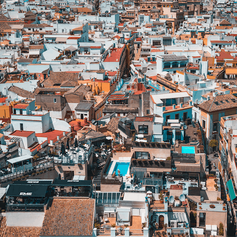 Take in the view from nearby La Giralda