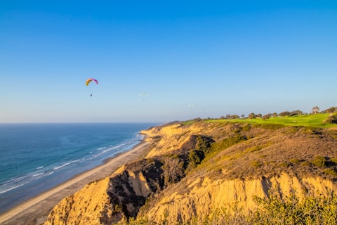 Hike dramatic coastal bluffs at Torrey Pines, just 15 minutes from home