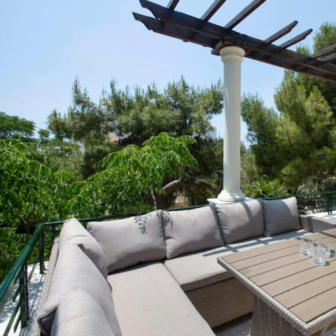 Sip your morning coffee on the balcony as you breathe in the fresh air