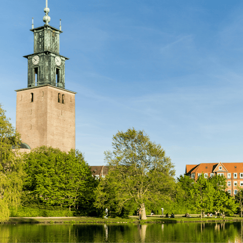 Enjoy a picnic in Østre Anlæg Park, a short walk away