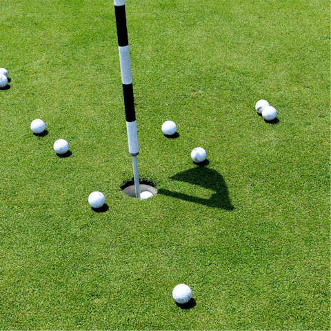 Break up pool days with a round of golf at Troia, a twenty-minute drive away