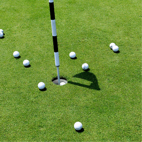 Break up pool days with a round of golf at Troia, a twenty-minute drive away