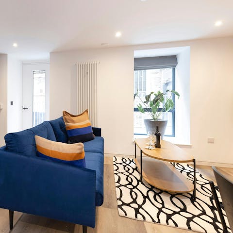 Find the perfect spot to relax in the living room