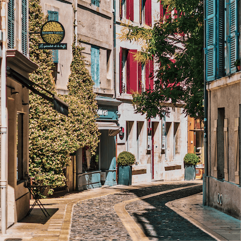 Explore the charming streets of nearby Saint-Rémy-de-Provence
