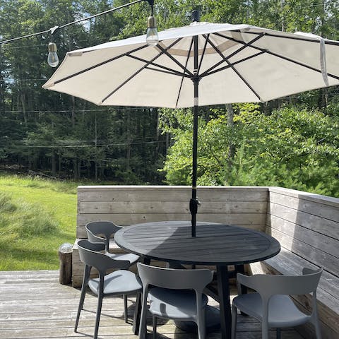 Fire up the grill for a barbecue alfresco