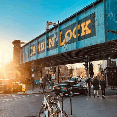 Spend an afternoon soaking up the buzz of Camden