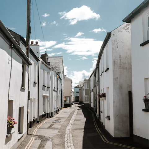 Discover quintessential seaside charm from the fishing village of Appledore