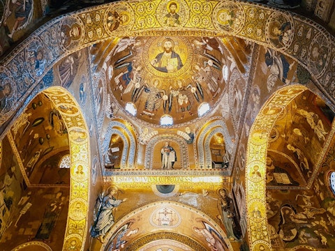 Discover Palermo's dazzling Byzantine mosaics a short walk from your door