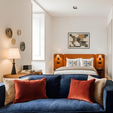 Wind down and relax with evening drinks at home
