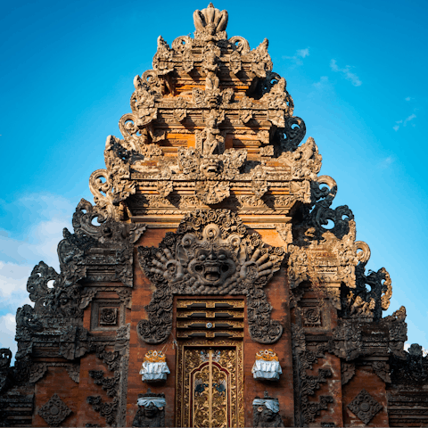 Get an insight into local life and experience the cultural hub of Ubud – Bali is known as the 'Island of the Gods' and spirituality pours from every corner