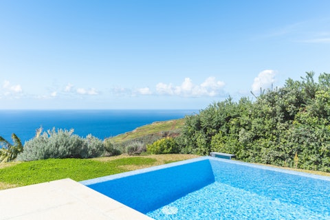 Swim above the Atlantic with the coastline stretching ahead