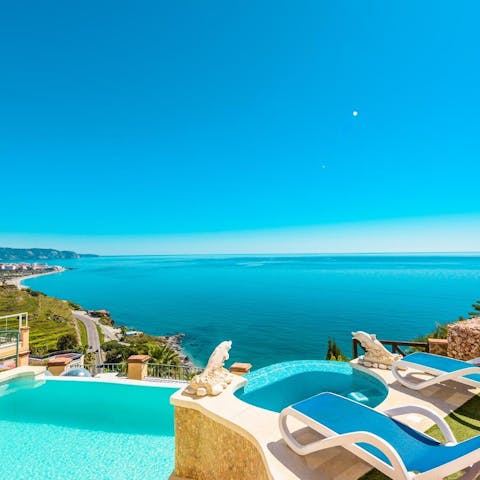 Make poolside hopping your only firm plan for the day