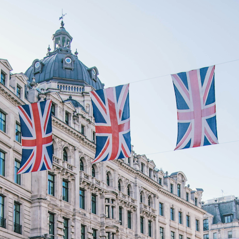 Soak up the iconic sights of central London – a short train ride away