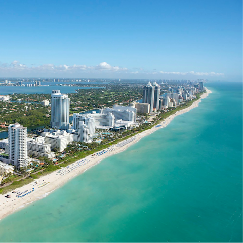 Savour slow paced days on Miami Beach – a short walk away