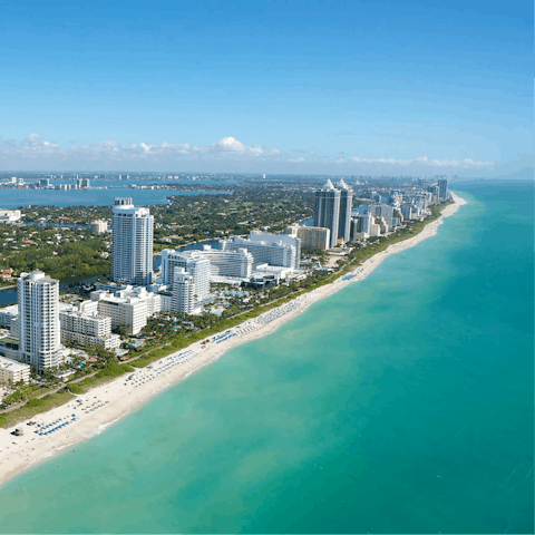 Savour slow paced days on Miami Beach – a short walk away