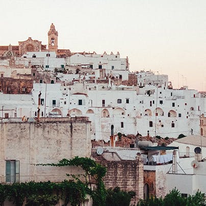 Explore the beautiful whitewashed city of Ostuni