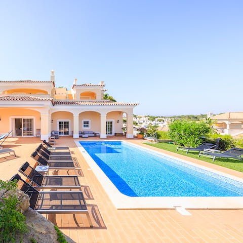 Cool off with a dip in your private resort-style pool