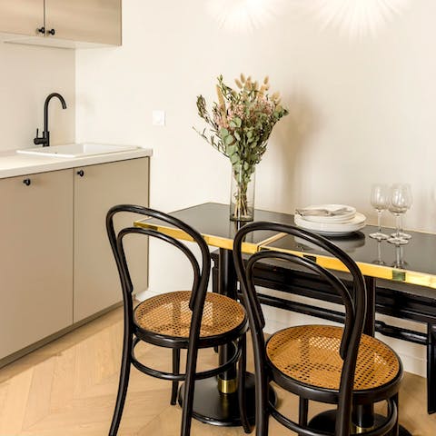 Nibble on croissants from a local boulangerie before your adventures