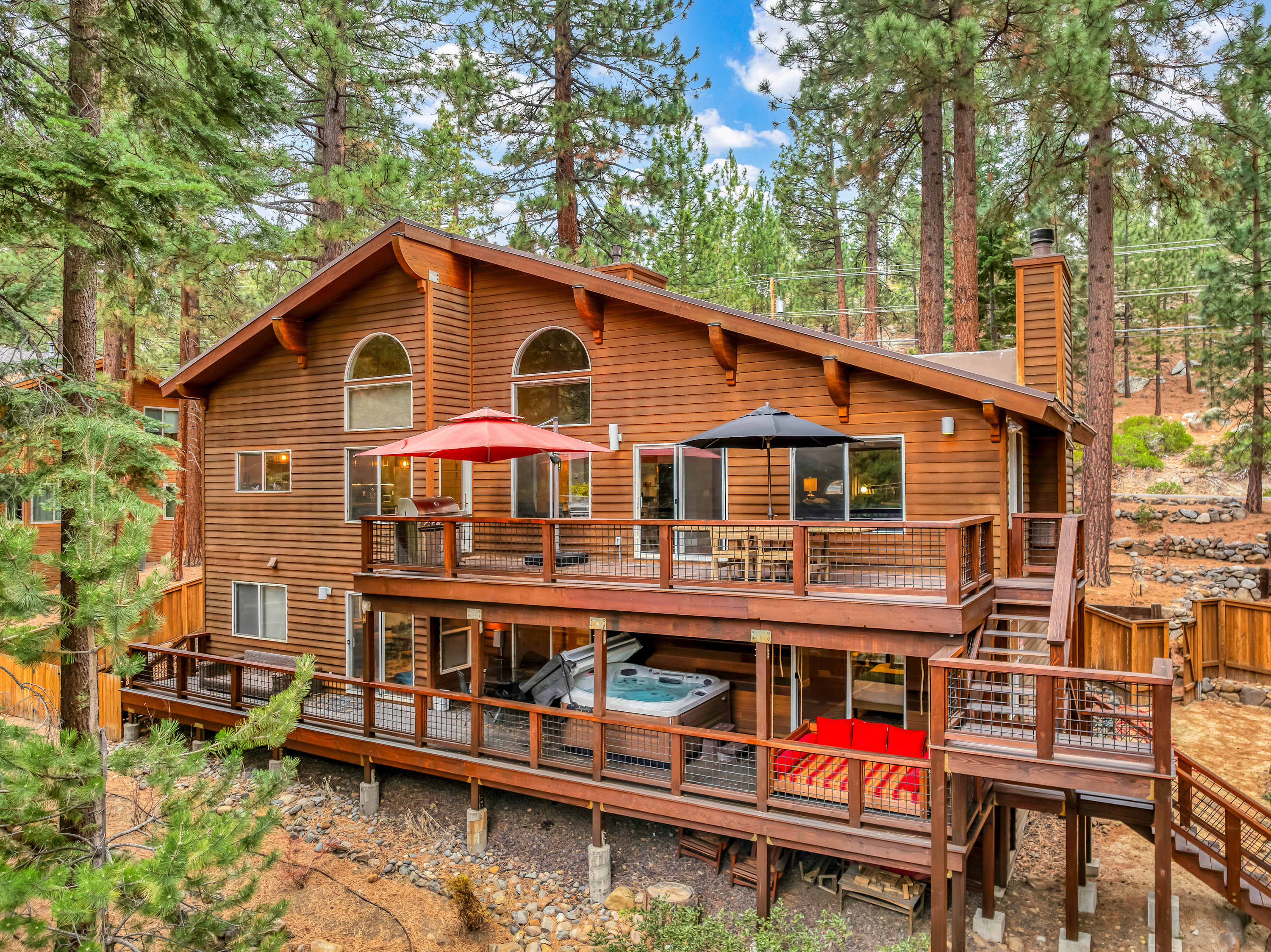 Sauna Among Pines