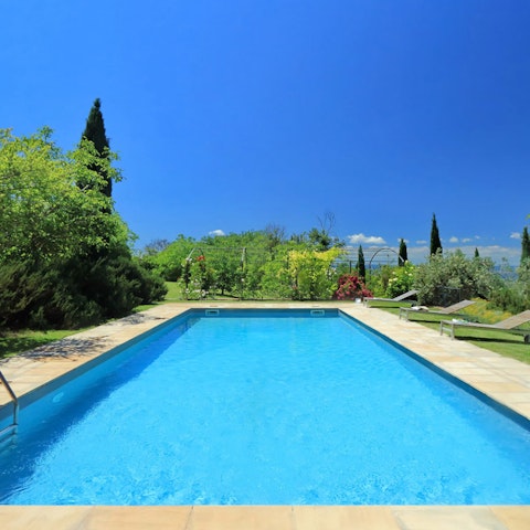 Cool off in your private pool