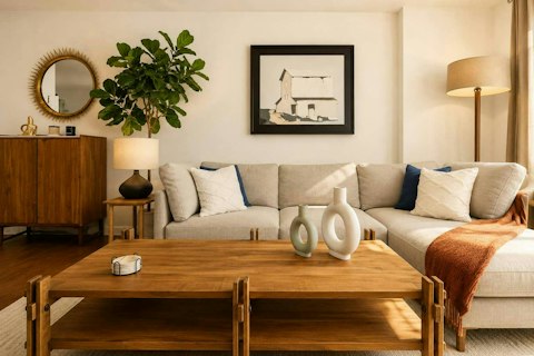 Sink into the sofa after a busy day exploring on foot