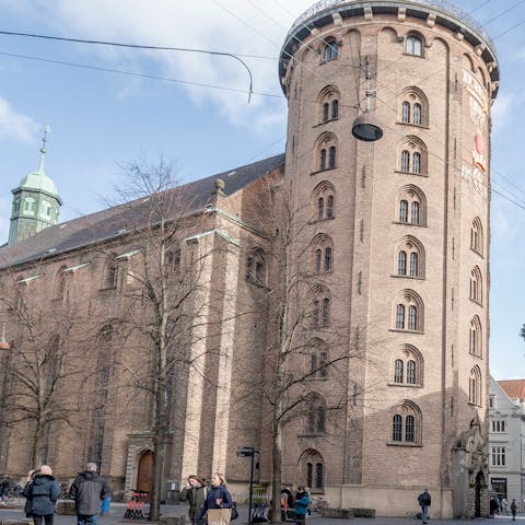 Take in the view from the Round Tower – it's a short walk away