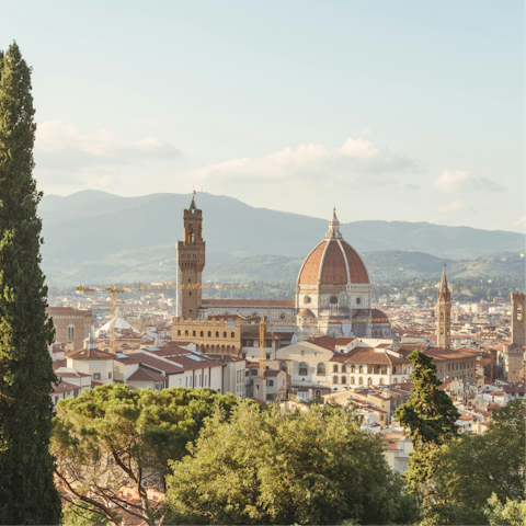 Discover Florence, an hour's drive away