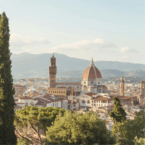 Discover Florence, an hour's drive away