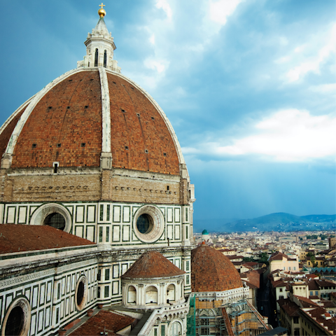 Head into Florence for the afternoon, it's an easy drive away
