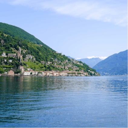 Charter a boat for a day trip to the Swiss city of Lugano