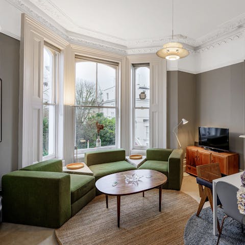 End the day with cosy evening drinks at home