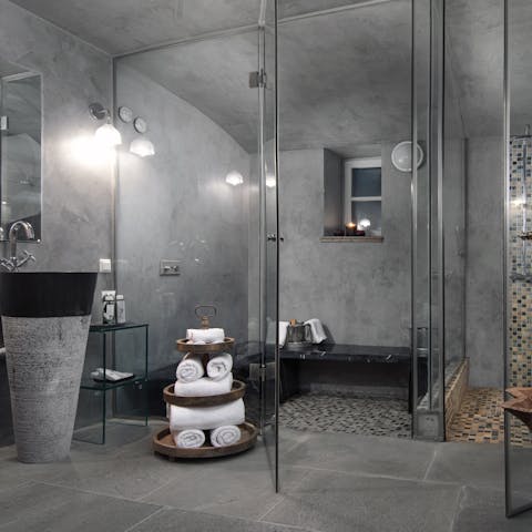 Start the day with a session in the hammam and leave feeling more relaxed than ever