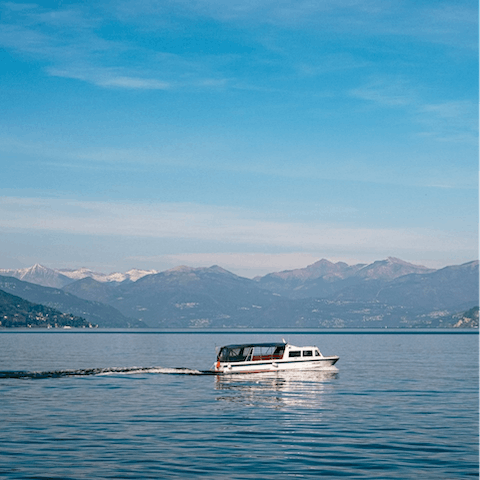 Explore this beautiful area including the city of Como, a twelve-minute drive away