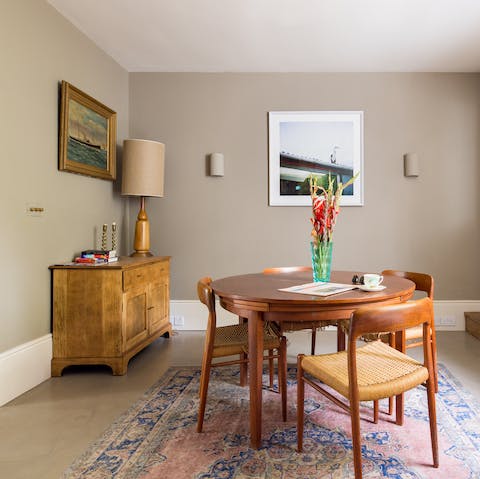 Savour the simple pleasures of beautiful meals shared around the table