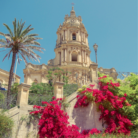 Spend a day in Modica, only 3 kilometres away