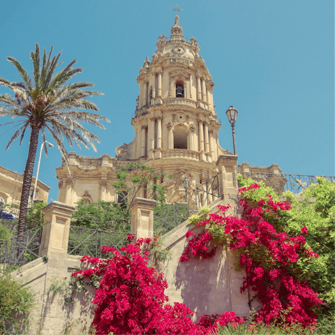 Spend a day in Modica, only 3 kilometres away